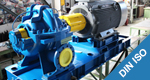 Axial geteilte Pumpen mit beidseitiger Lagerung