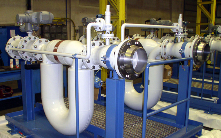 Coriolis Flow Meter for consumption measurement of a Gas Turbine.