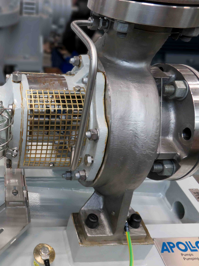 The KRC pump type is presented in the OH1 design, showcasing the versatility and technical expertise of Apollo Gößnitz.