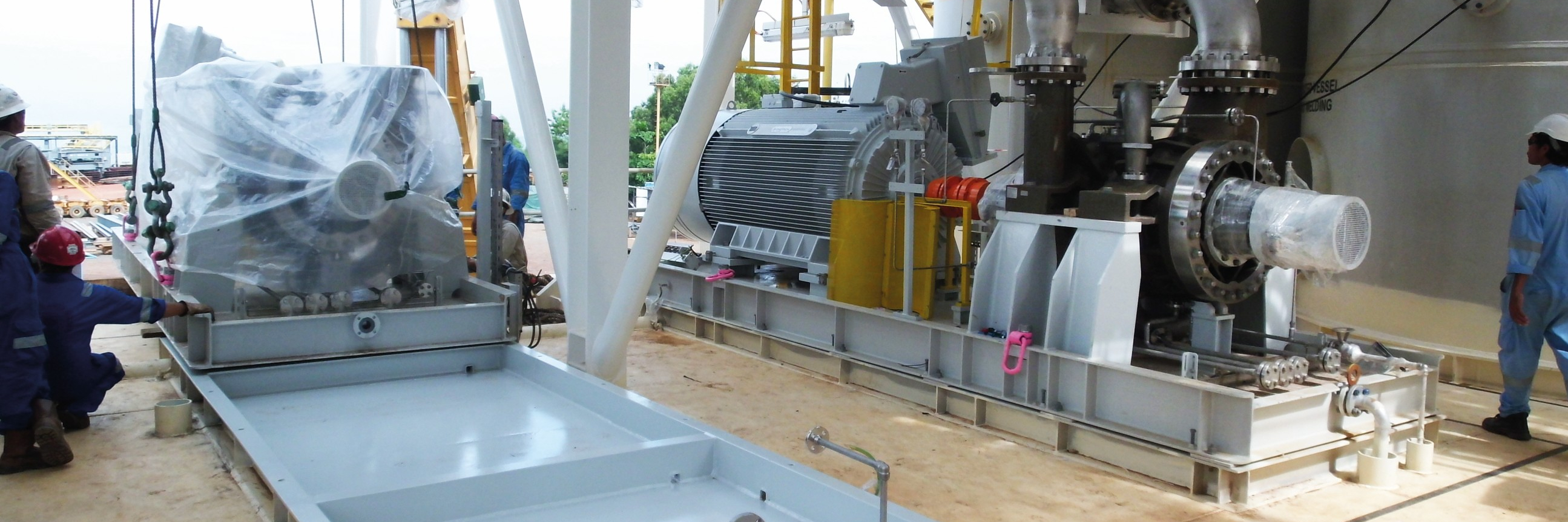 Offshore commissioning