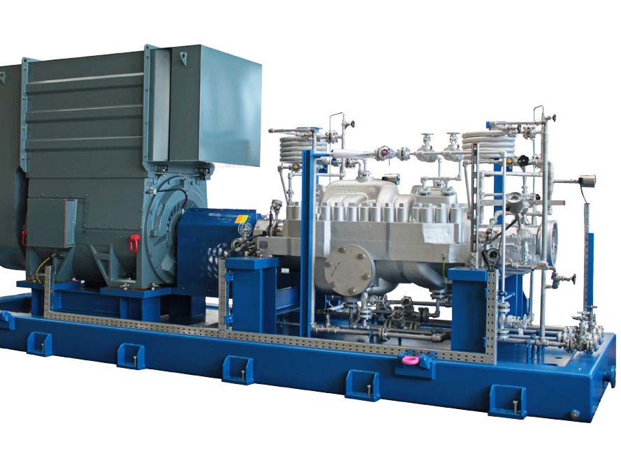 Hier ist das komplette Pumpenaggregat der AMG/BB3 Pumpe in vollständiger Ansicht dargestellt.