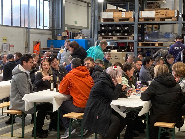 Mitarbeiterveranstaltung bei Apollo Gößnitz GmbH